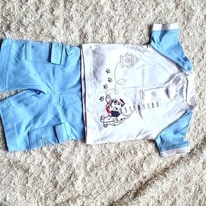 Shirt and shorts for baby, size 6m, Disney, organic